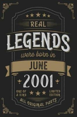 Cover of Real Legends were born in June 2001