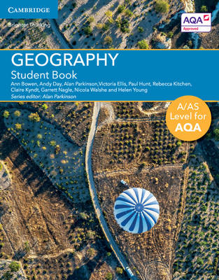 Book cover for A/AS Level Geography for AQA Student Book