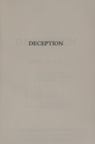 Cover of Deception