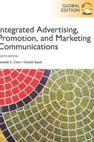 Cover of Integrated Advertising, Promotion and Marketing Communications, Global Edition