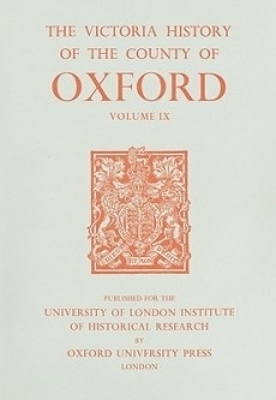 Book cover for A History of the County of Oxford