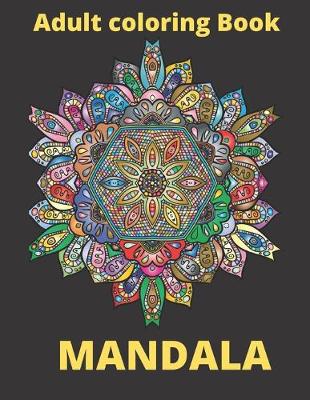 Book cover for Adult Coloring Book Mandala