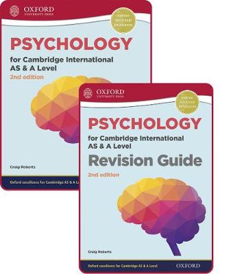 Book cover for Psychology for Cambridge International AS and A Level: Student Book & Revision Guide Pack