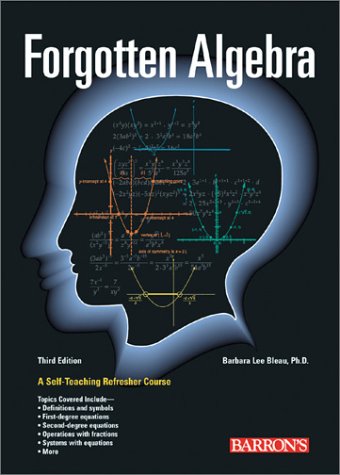 Book cover for Forgotten Algebra 3rd Ed