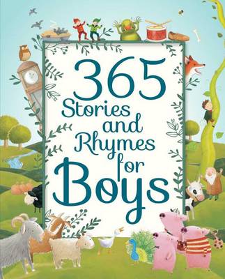 Book cover for 365 Stories and Rhymes for Boys