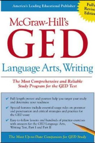 Cover of McGraw-Hill's GED Language, Arts, Writing