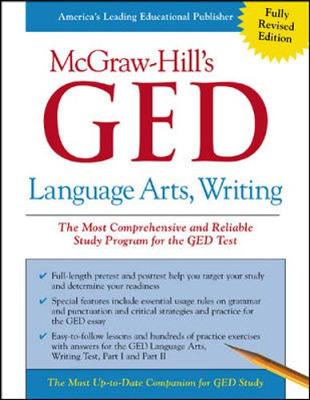 Book cover for McGraw-Hill's GED Language, Arts, Writing