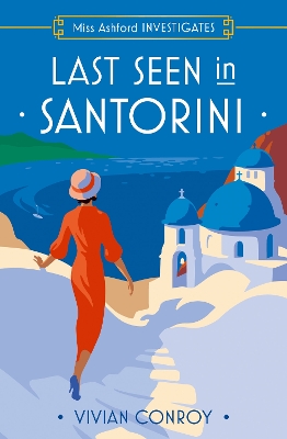 Book cover for Last Seen in Santorini
