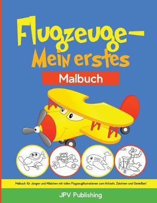 Book cover for Flugzeuge - Mein erstes Malbuch