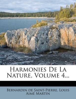 Book cover for Harmonies de la Nature, Volume 4...