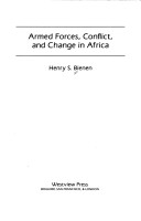 Book cover for Armed Forces, Conflict, And Change In Africa