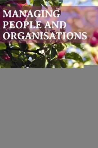 Cover of Managing People and Organisations