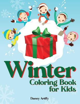 Book cover for Winter Coloring Book for Kids