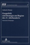 Book cover for Geopolitik Und Strategie Am Beginn Des 21. Jahrhunderts