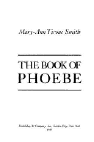 Cover of Book of Phoebe