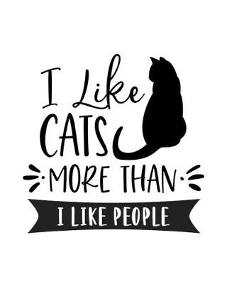 Book cover for I Like Cats More Than I Like People