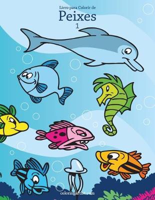 Cover of Livro para Colorir de Peixes 1