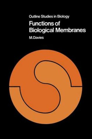 Cover of Functions of Biological Membranes