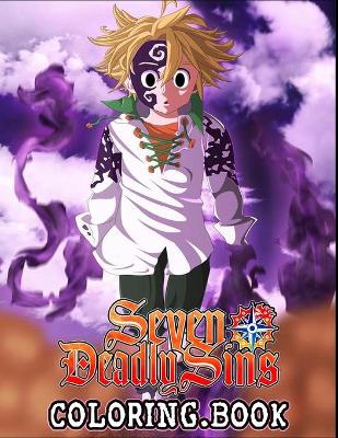 Book cover for Seven Deadly Sins Coloring Book