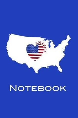 Cover of My American Map and Flag Notebook