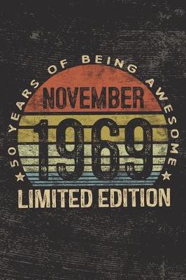 Book cover for November 1969 Limited Edition 50 Years of Being Awesome