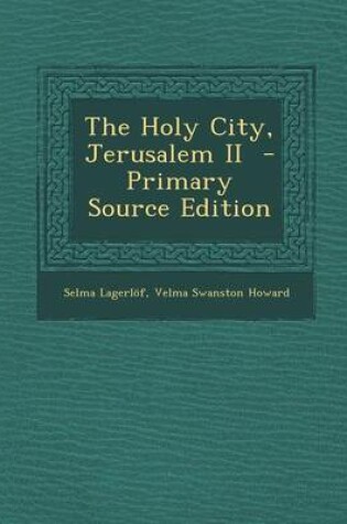 Cover of Holy City, Jerusalem II