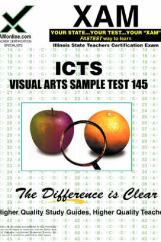 Cover of Ilts Visual Arts Sample Test 145 Teacher Certification Test Prep Study Guide