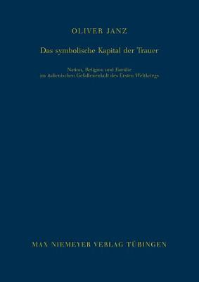 Book cover for Das symbolische Kapital der Trauer