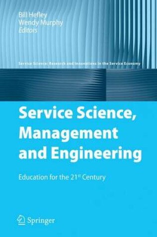 Cover of Service Science, Management and Engineering