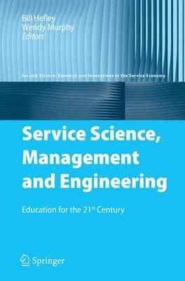 Book cover for Service Science, Management and Engineering