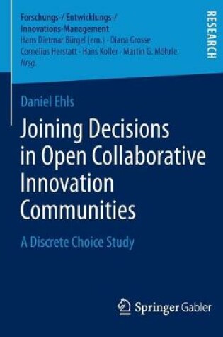 Cover of Joining Decisions in Open Collaborative Innovation Communities