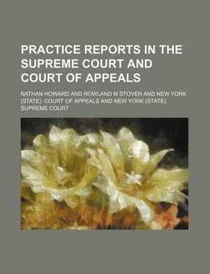 Book cover for Practice Reports in the Supreme Court and Court of Appeals (Volume 29)