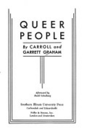 Cover of Queer People