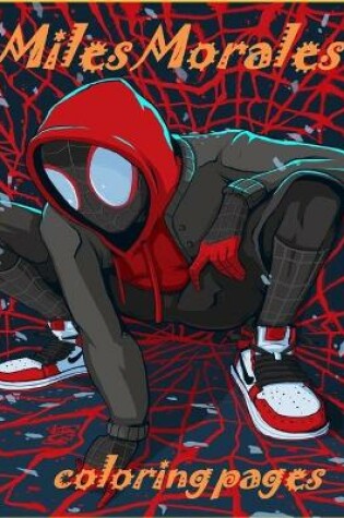 Cover of Miles Morales coloring pages