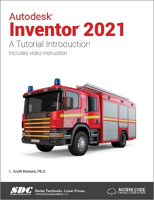 Book cover for Autodesk Inventor 2021