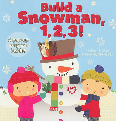 Book cover for Build a Snowman, 1, 2, 3!