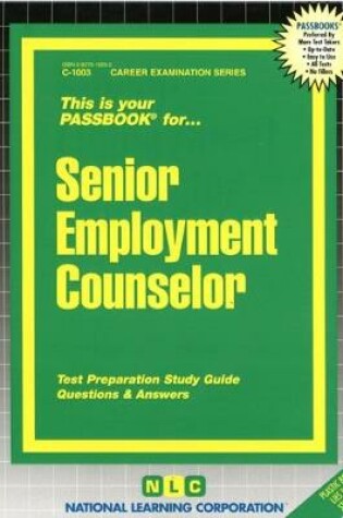 Cover of Senior Employment Counselor