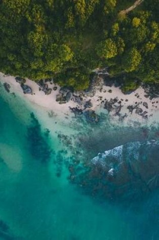 Cover of Beautiful Beach in the Philippines from Above Journal Blue Ocean