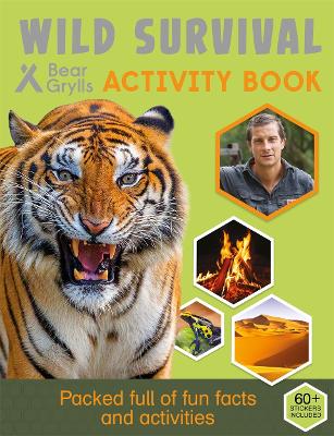 Book cover for Bear Grylls Sticker Activity: Wild Survival