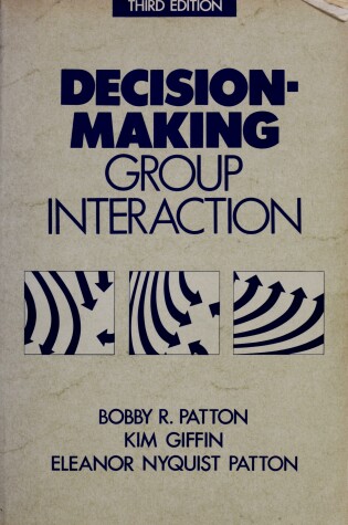 Cover of Decision-Making Group Interaction