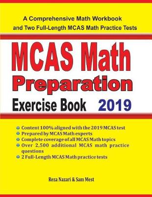 Book cover for MCAS Math Preparation Exercise Book