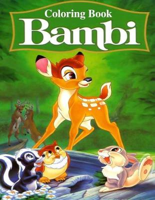 Book cover for Bambi Coloring Book