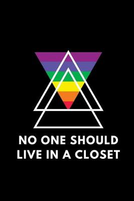 Book cover for No One Should Live In A Closet