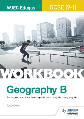 Book cover for WJEC Eduqas GCSE (9-1) Geography B Workbook