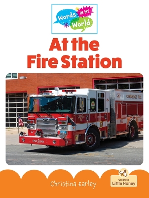 Book cover for At the Fire Station