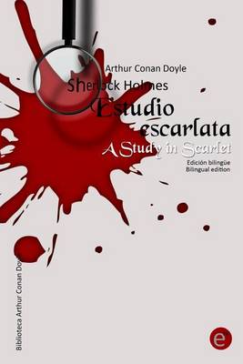 Book cover for Estudio en escarlata/A Study in Scarlet