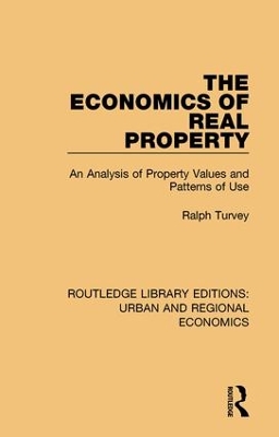 Book cover for The Economics of Real Property