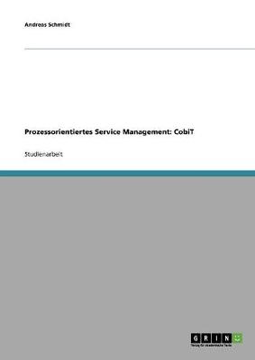 Book cover for Prozessorientiertes Service Management