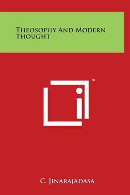 Book cover for Theosophy and Modern Thought