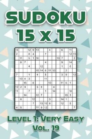 Cover of Sudoku 15 x 15 Level 1